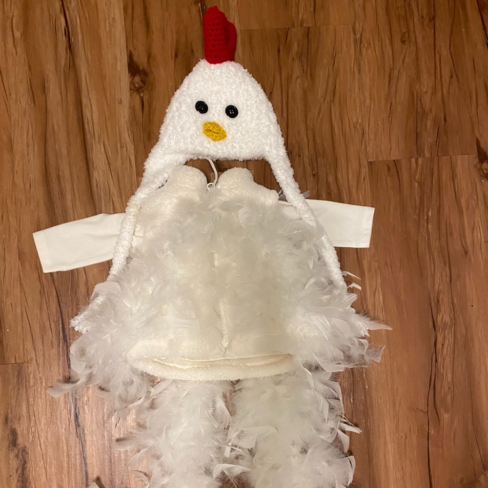 EUC BABY CHICKEN COSTUME